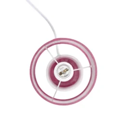 10.04" Traditional Ceramic Thimble Base Bedside Table Desk Lamp With Matching Fabric Shade Mauve - Simple Designs -Adesso Shop GUEST 0146816d 7c8a 4489 8528 4b043c05e366