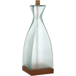 360 Lighting Ryan Modern Coastal Table Lamps 28 1/2" Tall Set Of 2 Blue Glass White Drum Shade For Bedroom Living Room Bedside Nightstand Office House -Adesso Shop GUEST 01ec89ca 4792 4091 8ced b5c3d73d6add