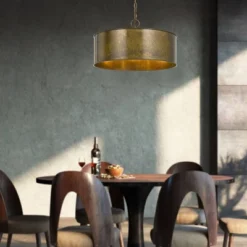 20" X 20" Metal Rochefort Round Chandelier Gold - Cal Lighting 3 20" X 20" Metal Rochefort Round Chandelier Gold - Cal Lighting -Adesso Shop GUEST 029b4810 3698 4b7d bc30 bef4588cf2ee