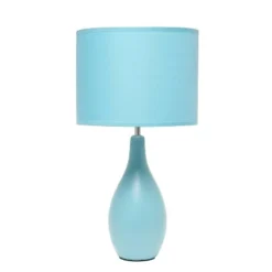 Oval Bowling Pin Base Ceramic Table Lamp - Simple Designs -Adesso Shop GUEST 03eb38cb f98f 49ea aa73 5758815ab9f5
