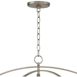 Possini Euro Design Tiller Champagne Satin Silver Pendant Chandelier 31 1/2" Wide Modern Open Orb Frame 8-Light Fixture For Dining Room Kitchen Island -Adesso Shop GUEST 03f0dab2 95c8 4960 9a04 5e46181766f3