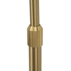 FC Design Modern Standing Adjustable Floor Lamp With Metal Dome Shade And Black Marble Base In Brass Gold Finish - Brass Gold -Adesso Shop GUEST 0534d726 56fc 42b3 bb5d e5e1d06f04bf