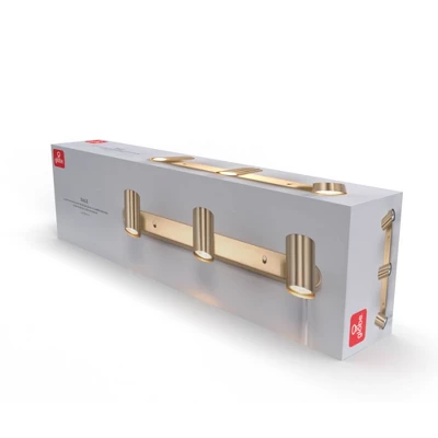 Dale 3-Light Matte Brass Plug-In Track Lighting - Globe Electric 2 Dale 3-Light Matte Brass Plug-In Track Lighting - Globe Electric - Image 2