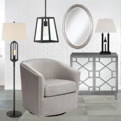 360 Lighting Marcel Rustic Farmhouse Floor Lamp 64" Tall Black Metal With LED Nightlight Natural Linen Drum Shade For Living Room Bedroom Office House 15 360 Lighting Marcel Rustic Farmhouse Floor Lamp 64" Tall Black Metal With LED Nightlight Natural Linen Drum Shade For Living Room Bedroom Office House -Adesso Shop GUEST 07429048 d133 4e09 b5d6 0e597aeb5628