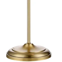 360 Lighting Culver Traditional Pharmacy Floor Lamp Standing 57" Tall Plated Aged Brass LED Adjustable Metal Shade For Living Room Reading Bedroo -Adesso Shop GUEST 0789e750 ea6e 43bb 8997 37db3db31e88