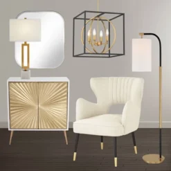 Possini Euro Design Black Warm Brass Cage Foyer Pendant Chandelier 16 1/2" Wide 4-Light Mid Century Modern For Dining Room House 13 Possini Euro Design Black Warm Brass Cage Foyer Pendant Chandelier 16 1/2" Wide 4-Light Mid Century Modern For Dining Room House -Adesso Shop GUEST 08b99359 1dbf 44d4 bc7b 30527d6a7380