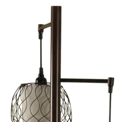 Collective Design Abode 84 Clifton 72-Inch Mid Century Modern Style Floor Lamp With 3 Woven Caged Metal Wire Glass Shades, Dark Bronze 7 Collective Design Abode 84 Clifton 72-Inch Mid Century Modern Style Floor Lamp With 3 Woven Caged Metal Wire Glass Shades, Dark Bronze -Adesso Shop GUEST 090ce893 279d 45fb 8674 d73d5184ff2b