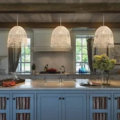 17.5" 1-Light Sofia Farmhouse Coastal Rattan LED Pendant Brown - JONATHAN Y -Adesso Shop GUEST 0ab78956 cbf6 4c3f 8e80 8d91bf7d8b4d