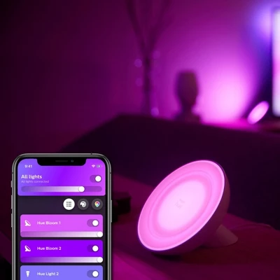 Philips Hue Bloom White And Color Ambiance Smart Lamp 1 Philips Hue Bloom White And Color Ambiance Smart Lamp