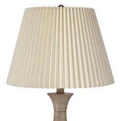 Regency Hill Avery Traditional Table Lamps 25" High Set Of 2 Faux Wood With USB Charging Port LED Touch On Off Ivory Shades For Living Room Home Desk -Adesso Shop GUEST 0dc30b13 4d7e 4fe3 a8f6 834482147ca2
