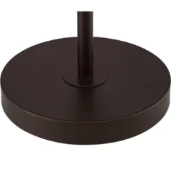 360 Lighting Caper Modern Floor Lamp With Tray Table 60 1/2" Tall Bronze USB And AC Power Outlet Off White Fabric Drum Shade For Living Room Office -Adesso Shop GUEST 0ef85620 c166 4123 b1ed 43113cee036b 1