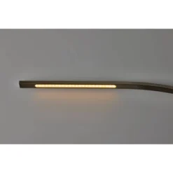 Sonic Arc Floor Lamp With Smart Switch Silver (Includes LED Light Bulb) - Adesso -Adesso Shop GUEST 0f171406 46f9 4c5e 873f 3adedb17f68a