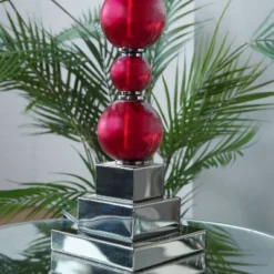 Glam Glass Table Lamp Set Of 2 Red - Olivia & May -Adesso Shop GUEST 0f22cbdf 8a24 4d85 902e 4b485723f0fd