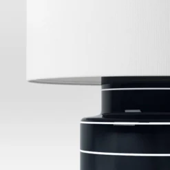 Glossy Table Lamp Navy And White (Includes LED Light Bulb) - Threshold™ 5 Glossy Table Lamp Navy And White (Includes LED Light Bulb) - Threshold™ -Adesso Shop GUEST 0f8f586d 58b0 484f 97b1 53b07fa26894