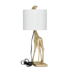 Eclectic Polyresin Giraffe Table Lamp Gold - Olivia & May -Adesso Shop GUEST 0fa50670 00ff 4f12 b97f abbda4cfd5d0