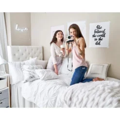 Amped Co 16 X 8 Inches Love LED Wall Decor Sign Indoor Room Decor Sign, White -Adesso Shop GUEST 10218440 ae2e 460e 8a2a 1ad716d37644