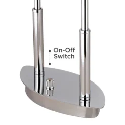 Possini Euro Design Charles Street Modern Desk Lamp 23" High Chrome Satin Nickel Frosted Slump Glass Shade For Bedroom Living Room Bedside Nightstand 11 Possini Euro Design Charles Street Modern Desk Lamp 23" High Chrome Satin Nickel Frosted Slump Glass Shade For Bedroom Living Room Bedside Nightstand -Adesso Shop GUEST 10dff3e6 babf 4595 a29a 0f9e4c77d985