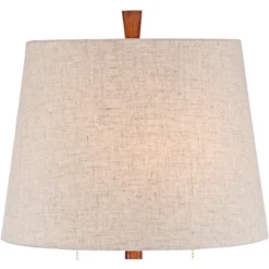360 Lighting Omar Modern Modern Mid Century Table Lamps 28 3/4" Tall Set Of 2 Brown Wood Oatmeal Tapered Drum Shade For Bedroom Living Room Bedside 7 360 Lighting Omar Modern Modern Mid Century Table Lamps 28 3/4" Tall Set Of 2 Brown Wood Oatmeal Tapered Drum Shade For Bedroom Living Room Bedside -Adesso Shop GUEST 17ee3cd7 96af 4e8a a866 98388bc2bca9