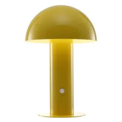 10.75" Boletus Contemporary Bohemian Rechargeable/Cordless Iron LED Mushroom Table Lamp - JONATHAN Y -Adesso Shop GUEST 195d1676 3efa 4ad3 9376 a48575d26188