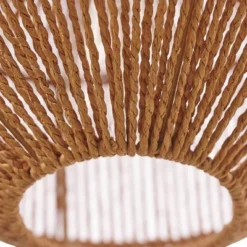 Lotus 1-Light Pendant Lighting With Natural Twine Shade - Globe Electric -Adesso Shop GUEST 19a4822b d072 47f9 91cf 87a5f846aa3a