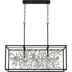 Possini Euro Design Carrine Black Silver Linear Pendant Chandelier 38 1/2" Wide Modern Clear Crystal 8-Light Fixture For Dining Room Kitchen Island 13 Possini Euro Design Carrine Black Silver Linear Pendant Chandelier 38 1/2" Wide Modern Clear Crystal 8-Light Fixture For Dining Room Kitchen Island -Adesso Shop GUEST 1ada9ea3 34f4 42da bef6 9310af5afbb5