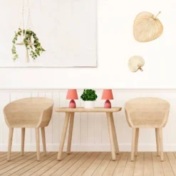 9.45" 2pk Petite Ceramic Oblong Bedside Table Desk Lamps With Matching Tapered Drum Shade Orange - Creekwood Home -Adesso Shop GUEST 1d90cd3c 52e0 4fe9 a2a6 d583d66382fd