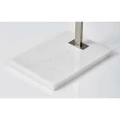 Sonic Arc Floor Lamp With Smart Switch Silver (Includes LED Light Bulb) - Adesso -Adesso Shop GUEST 1d94fa87 4a93 4999 ae2b ddddde8e4129