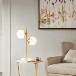 Holloway Table Lamp White/Gold 7 Holloway Table Lamp White/Gold -Adesso Shop GUEST 1e22d73b 549f 4a41 a11f 8d958af6d555