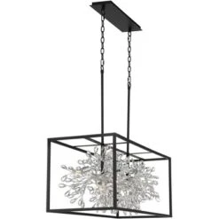 Possini Euro Design Carrine Black Silver Linear Pendant Chandelier 38 1/2" Wide Modern Clear Crystal 8-Light Fixture For Dining Room Kitchen Island 15 Possini Euro Design Carrine Black Silver Linear Pendant Chandelier 38 1/2" Wide Modern Clear Crystal 8-Light Fixture For Dining Room Kitchen Island -Adesso Shop GUEST 200f9acd 89df 4927 aace 9ef3c09c4af0