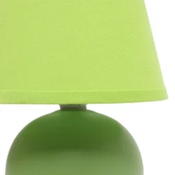 8.66" Petite Ceramic Orb Base Bedside Table Desk Lamp With Matching Tapered Drum Fabric Shade Green - Creekwood Home 15 8.66" Petite Ceramic Orb Base Bedside Table Desk Lamp With Matching Tapered Drum Fabric Shade Green - Creekwood Home -Adesso Shop GUEST 21abd54e b115 4812 bf31 51c8c2402387