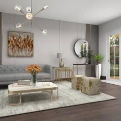 Glam Glass Table Lamp With Faux Mercury Glass Finish Silver - Olivia & May -Adesso Shop GUEST 22907abd 56c0 46a6 9b12 c3090389d5f9