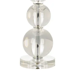 Vienna Full Spectrum Modern Table Lamp 26 1/2" High With USB Dimmer Stacked Crystal Spheres White Drum Shade For Bedroom Living Room Desk Bedside 12 Vienna Full Spectrum Modern Table Lamp 26 1/2" High With USB Dimmer Stacked Crystal Spheres White Drum Shade For Bedroom Living Room Desk Bedside -Adesso Shop GUEST 22e7b211 06ed 43bb ab69 6ac66d91a3b9