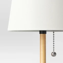 Mini Rattan Wrap Stick Table Lamp Black - Threshold™ -Adesso Shop GUEST 23f69041 9211 486b 87e7 99448e340ae7