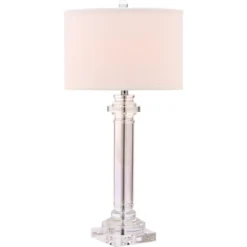 30" Nina Crystal Column Lamp Clear (Includes CFL Light Bulb) - Safavieh -Adesso Shop GUEST 2406d163 e470 418a a4d3 8508b4d402fd