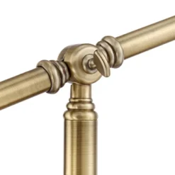 360 Lighting Dawson Traditional Pharmacy Floor Lamp 55" Tall Brass Metal Adjustable Boom Arm Dome Head For Living Room Reading Bedroom Office -Adesso Shop GUEST 245ef522 985f 4b95 8f20 5bef126a822b