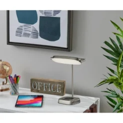 Radley Charge Table Lamp With Smart Switch Silver (Includes LED Light Bulb) - Adesso 9 Radley Charge Table Lamp With Smart Switch Silver (Includes LED Light Bulb) - Adesso -Adesso Shop GUEST 28e7dfd0 12fc 4c0b bd1a 3bd04422a02b
