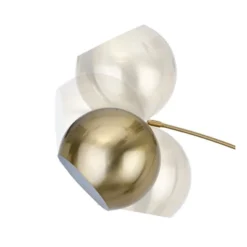 FC Design Modern Standing Adjustable Floor Lamp With Metal Dome Shade And Black Marble Base In Brass Gold Finish - Brass Gold -Adesso Shop GUEST 2d071c94 cd13 4712 940a 61c8a34652b5