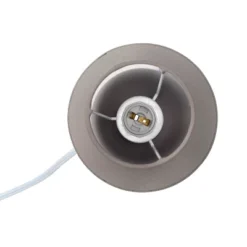 8.66" Petite Ceramic Orb Base Bedside Table Desk Lamp With Matching Tapered Drum Fabric Shade Gray - Creekwood Home 14 8.66" Petite Ceramic Orb Base Bedside Table Desk Lamp With Matching Tapered Drum Fabric Shade Gray - Creekwood Home -Adesso Shop GUEST 2d136125 50c7 46c3 8823 d8fda70c40fe