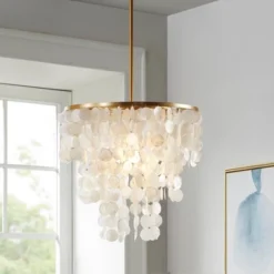 Isla Chandelier White -Adesso Shop GUEST 2f2509b1 3901 4817 8592 6d521b5a4f45