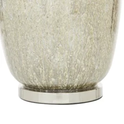 Glam Glass Table Lamp With Faux Mercury Glass Finish Silver - Olivia & May -Adesso Shop GUEST 317527ee d066 4450 b701 7748209858e3