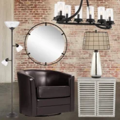 360 Lighting Riley Rustic Farmhouse Torchiere Floor Lamp With Side Lights 72" Tall Painted Bronze Metal Clear Glass Shade For Living Room Reading Home 15 360 Lighting Riley Rustic Farmhouse Torchiere Floor Lamp With Side Lights 72" Tall Painted Bronze Metal Clear Glass Shade For Living Room Reading Home -Adesso Shop GUEST 32a35e69 68cb 4d1a a2a8 1b68ea347871