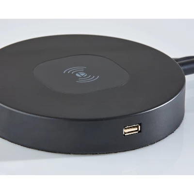 Emerson Charge Table Lamp Black - Adesso 2 Emerson Charge Table Lamp Black - Adesso - Image 2