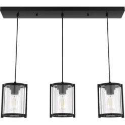 3-Light Astwood Cluster Linear - Hunter Fan -Adesso Shop GUEST 33c87ae4 0744 43fb bad3 4beea544c7dd