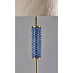 Glass Delilah Floor Lamp Antique Brass/Blue - Adesso 9 Glass Delilah Floor Lamp Antique Brass/Blue - Adesso -Adesso Shop GUEST 365e2d1d c729 4cdf b1d3 1dfbc3051f54