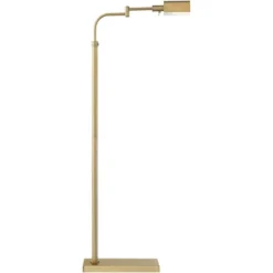 Possini Euro Design Keegan Traditional Pharmacy Floor Lamp 54 1/4" Tall Warm Gold Adjustable Swing Arm Metal Tent Shade For Living Room Reading 15 Possini Euro Design Keegan Traditional Pharmacy Floor Lamp 54 1/4" Tall Warm Gold Adjustable Swing Arm Metal Tent Shade For Living Room Reading -Adesso Shop GUEST 36db6f0b a08e 43c2 a974 7df10f07cf8d