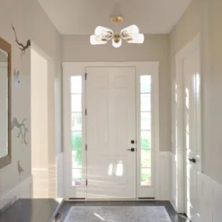 21.5" LED 5-Light Jaynie Industrial Iron Cylinder Pendant Gold/Clear - JONATHAN Y 6 21.5" LED 5-Light Jaynie Industrial Iron Cylinder Pendant Gold/Clear - JONATHAN Y -Adesso Shop GUEST 392ada97 4bb0 401c b51a 063c1daecdee