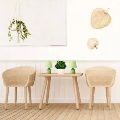 9.45" 2pk Petite Ceramic Oblong Bedside Table Desk Lamps With Matching Tapered Drum Shade Green - Creekwood Home -Adesso Shop GUEST 3b240395 c2f9 4fbd a683 83e11850ae03