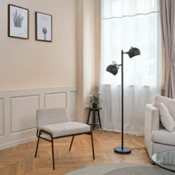 61" 2-Light Miles Floor Lamp Matte Black - Globe Electric 14 61" 2-Light Miles Floor Lamp Matte Black - Globe Electric -Adesso Shop GUEST 3c6fe188 608b 429e a2e9 d79f7ce1e5d4