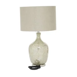 Glam Glass Table Lamp With Faux Mercury Glass Finish Silver - Olivia & May -Adesso Shop GUEST 3cc50abd e342 4744 9da3 49e2614f6c18
