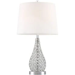 360 Lighting Sergio Modern Accent Table Lamps 23 1/2" High Set Of 2 Acrylic Chrome USB Charging Port White Drum For Bedroom Living Room Bedside Desk 15 360 Lighting Sergio Modern Accent Table Lamps 23 1/2" High Set Of 2 Acrylic Chrome USB Charging Port White Drum For Bedroom Living Room Bedside Desk -Adesso Shop GUEST 3d608808 3ba7 4e26 a7d0 3bc2d1e50e10